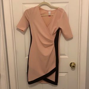 NWOT NOBO sz small juniors pink and black dress